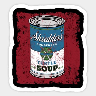 SHREDDER'S LEO SOUP Sticker